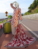 Juniad Jamshaid Off White Lawn Printed 2PC-JLAWN-S-JDS-25-1012-S Summer Pret 2025