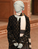 Junaid Jamshaid 2PC-JLAWN-S-JDS-25-1053 Black Jacquard Dyed Shades Of Summer 2025
