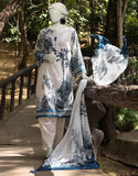Junaid Jamshaid 2PC-JLAWN-S-JDS-25-1058 Off White Lawn Embroidered Shades Of Summer 2025