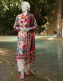 Junaid Jamshaid 2PC-JLAWN-S-JDS-25-1064 Multicolor Lawn Embroidered Shades Of Summer 2025