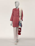Junaid Jamshaid JDS261207S Red Spring Lawn 2026