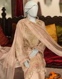 Junaid Jamshaid 3PC-JJLS-S-JFU-25-702 Off White Organza Embroidered Shades Of Summer 2025