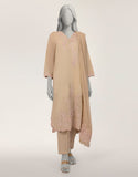 Junaid Jamshaid JLS26394S Beige Spring Lawn 2026