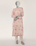 Junaid Jamshaid JSS26588S Pink Spring Lawn 2026