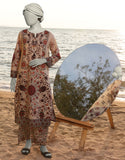 Juniad Jamshaid Beige Lawn Printed 2PC-JLAWN-S-JST-25-2005-S Summer Pret 2025