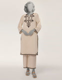 Junaid Jamshaid JST262306S Off-White Spring Lawn 2026