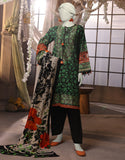 Junaid Jamshaid 3PC-JJLS-W-JW-24-1717 Green Jacquard Embroidered Shades Of Summer 2025