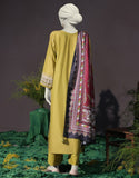 Junaid Jamshaid 3PC-JJLS-W-JW-24-1738 Green Cambric Embroidered Shades Of Summer 2025