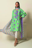 L22118 Green Khaadi Online Spring Summer 2022