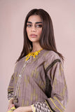 L22121 Brown Khaadi Online Spring Summer 2022