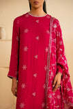 Cross Stitch Magenta Bloom Luxury Pret 2025