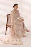 Bareeze Kalopsia Range MC1188 Peach Monsson Summer Lawn 2024