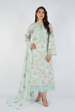 Bareeze Water Lilly-01-LGreen Winter Casual Collection 2025