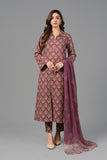 Bareeze PR1527 Burgandy Winter Fall 2024