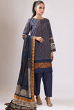 Alkaram Online Ss-01-22 Navy Blue Spring Summer 2022 - Pakistani Branded Clothes