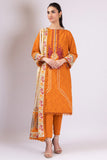 Alkaram Online Ss-37-22 Mustard Spring Summer 2022 - Pakistani Branded Clothes