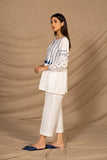 Sapphire ST ACC 40 1 Embroidered Cotton Satin Shirt Winter Vol 1 RTW 2022
