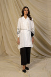 Sapphire ST ACC 42 1 Embroidered Cotton Satin Shirt Winter Vol 1 RTW 2022