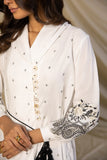 Sapphire ST ACC 42 1 Embroidered Cotton Satin Shirt Winter Vol 1 RTW 2022