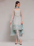 Zainab Chottani Grey and mint dress Formal 2020