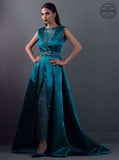 Zainab Chottani Lustrously turquoise Swarovski 2020