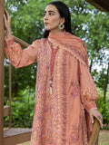 Izel Apparel Spinel Ghuncha Embroidered Karandi