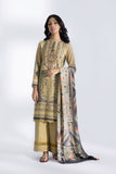Sapphire U2E DY22V8 4 1 2 Piece - Embroidered Khaddar Suit Winter Vol 1 2022