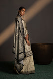Sapphire U3E SG22V8 6 1 3 Piece - Embroidered Cotton Satin Suit Winter Vol 1 2022