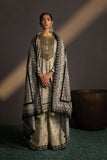 Sapphire U3E SG22V8 6 1 3 Piece - Embroidered Cotton Satin Suit Winter Vol 1 2022