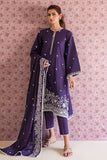 Cross Stitch Parachute Purple Mahiri Emb Lawn