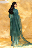 Cross Stitch Surreal Teal Uraan Lawn