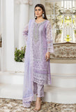 Adan Libas Viola Purple Embroidered Oranza Pret 2022