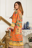 Adan Libas Yellowish Orange Swiss Lawn 2022
