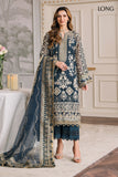Baroque Embroidered Chiffon CH12-01 Chantelle Chiffon Collection