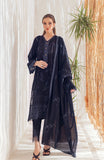 Alzohaib B&WECS-22-02 Black White Embroidered Chikankari Series 2022