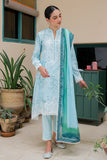 Cross Stitch Cyan Mist Seher Premium Cambric Collection 2022