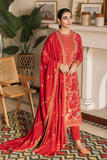 Cross Stitch Crimson Aura-3pc- Embroidered Khaddar Suit Winter Edit 1 Khaddar Linen 2022