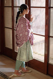 Cross Stitch Pistachio Glaze-3pc- Embroidered Linen Suit Winter Edit 1 Khaddar Linen 2022