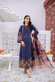 Flossie 06 Blue Jasper 2 Luxury Lawn 2022