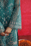 Nureh Teal Blush Fancy Formal Pret 2022