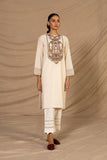 Sapphire PRE CLS22V4 2 1 Embroidered Zari Lawn Shirt Winter Vol 1 RTW 2022