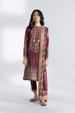 Sapphire U3E CL22V8 15 1 3 Piece - Digital Printed Khaddar Suit Winter Vol 1 2022