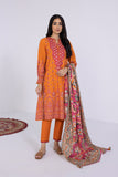 Sapphire U3E PP22V8 2 1 S 3 Piece - Embroidered Khaddar Suit Winter Vol 1 2022