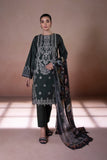 Sapphire U3E SG22V5 11 3 Piece Embroidered Cotton Suit Intermix Collection 2022