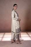 Sapphire U3E SG22V5 14 3 Piece Embroidered Cotton Suit Intermix Collection 2022