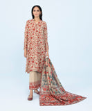 Sapphire U3P-DY23V9-17 3 Piece Printed Khaddar Suit Winter Collection
