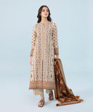 Sapphire U3P-DY23V9-19 3 Piece Printed Khaddar Suit Winter Collection