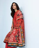 Sapphire U3P-DY23V9-20 3 Piece Printed Khaddar Suit Winter Collection