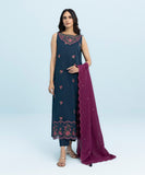 Sapphire U3PE-ST23V9-3 3 Piece Embroidered Cotton Karandi Suit Winter Collection