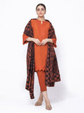 Edenrobe EWTKE21 68010 3 Pcs Rust Ready To Wear 2022
